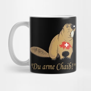 Biber . Du arme Chaib. Mug